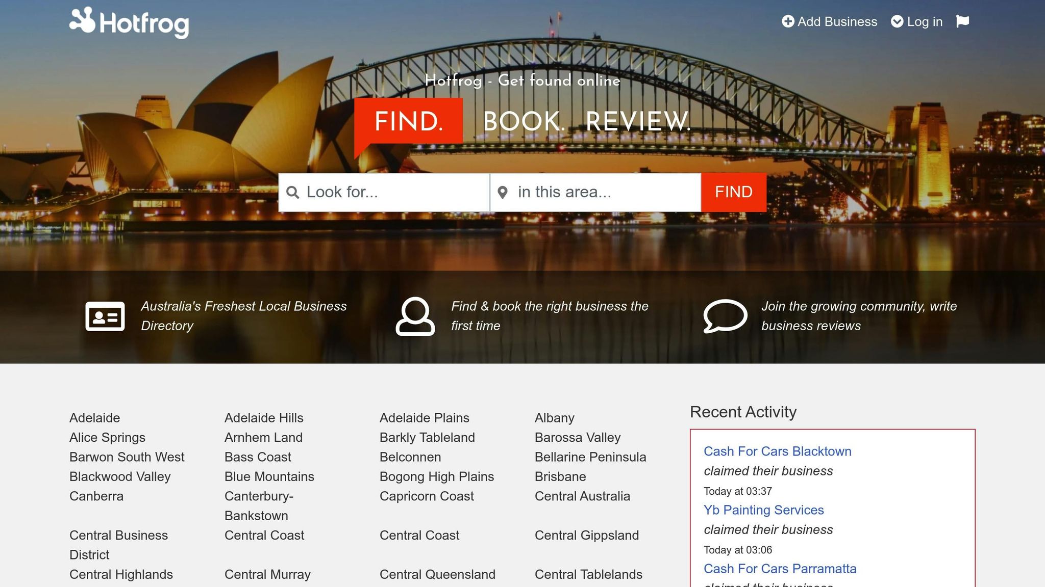 Hotfrog Australia