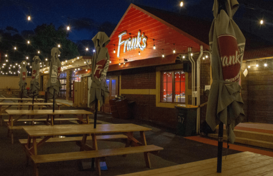 frank’s bar b q vic park