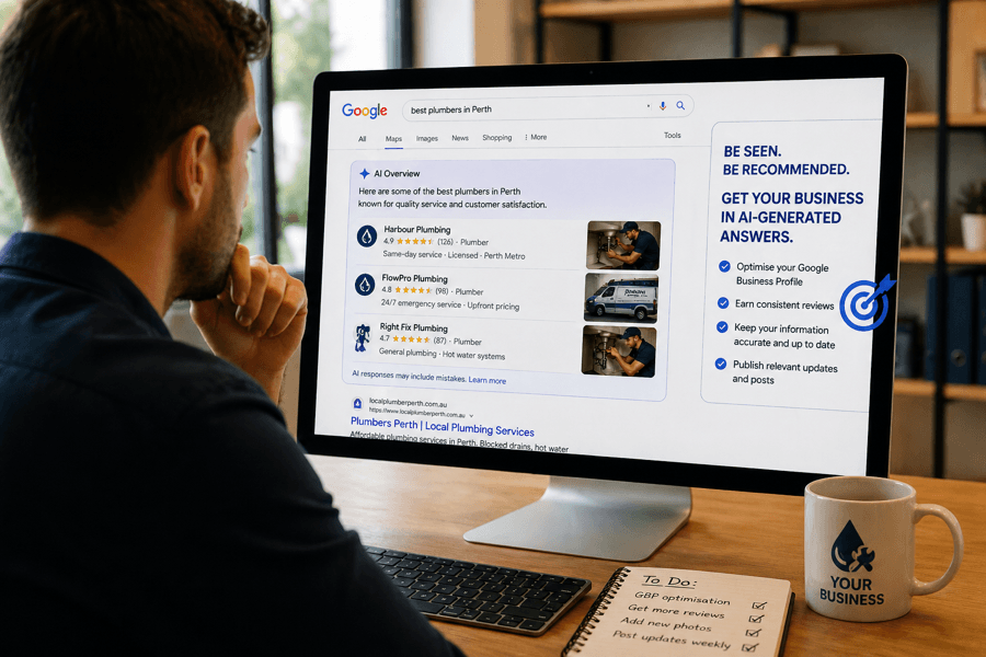 businesses wanting to be visible in ai generated answers