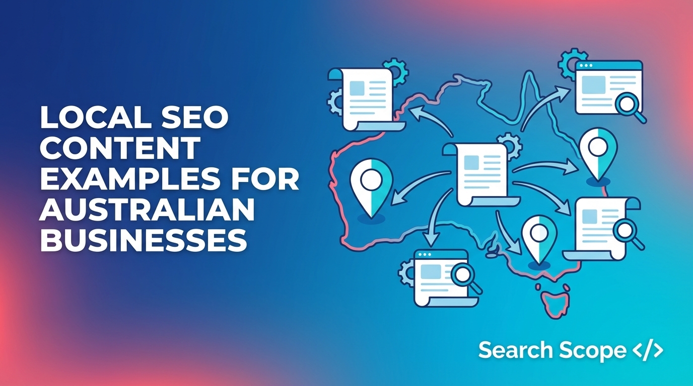 Local SEO Strategies Graphic for Australian Businesses