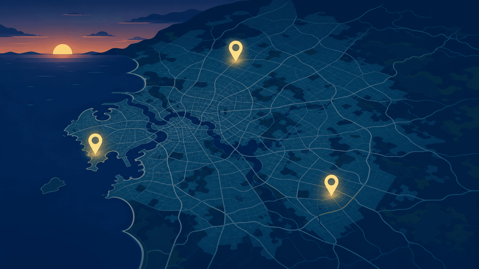 Multiple verified bases of operation spread across an Australian metro to offset the proximity penalty