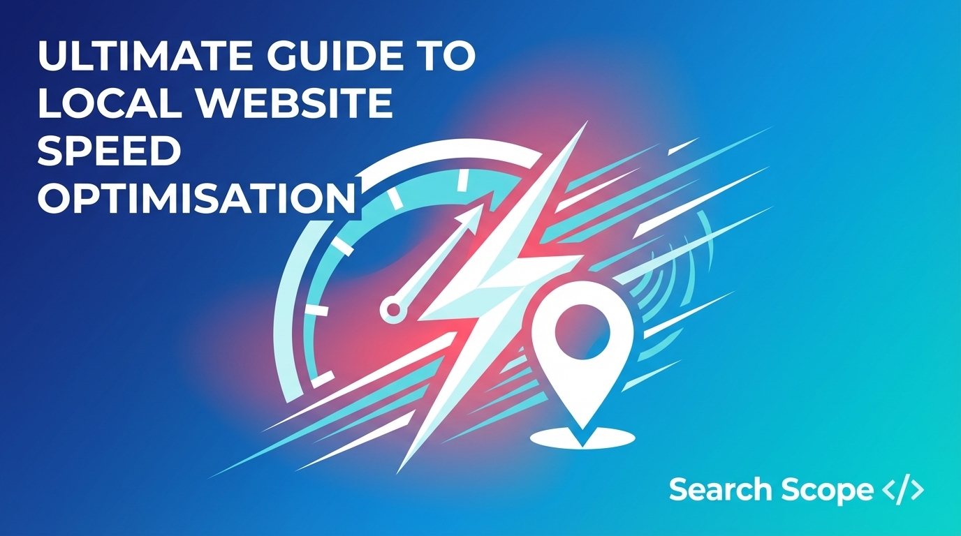 Guide on local website speed optimisation with graphics